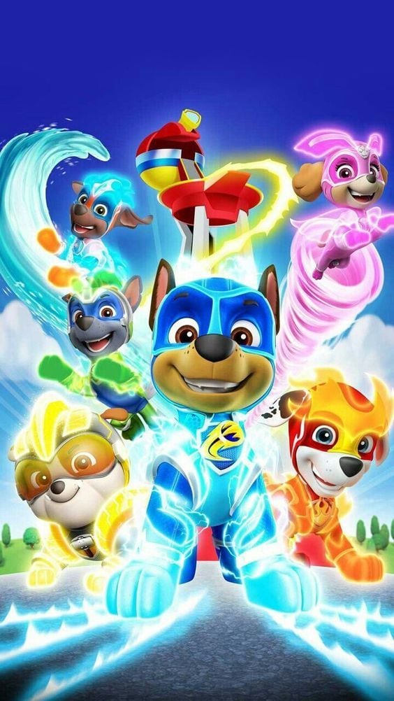 Fondos de pantalla de Mighty Pups de Paw Patrol para computadora