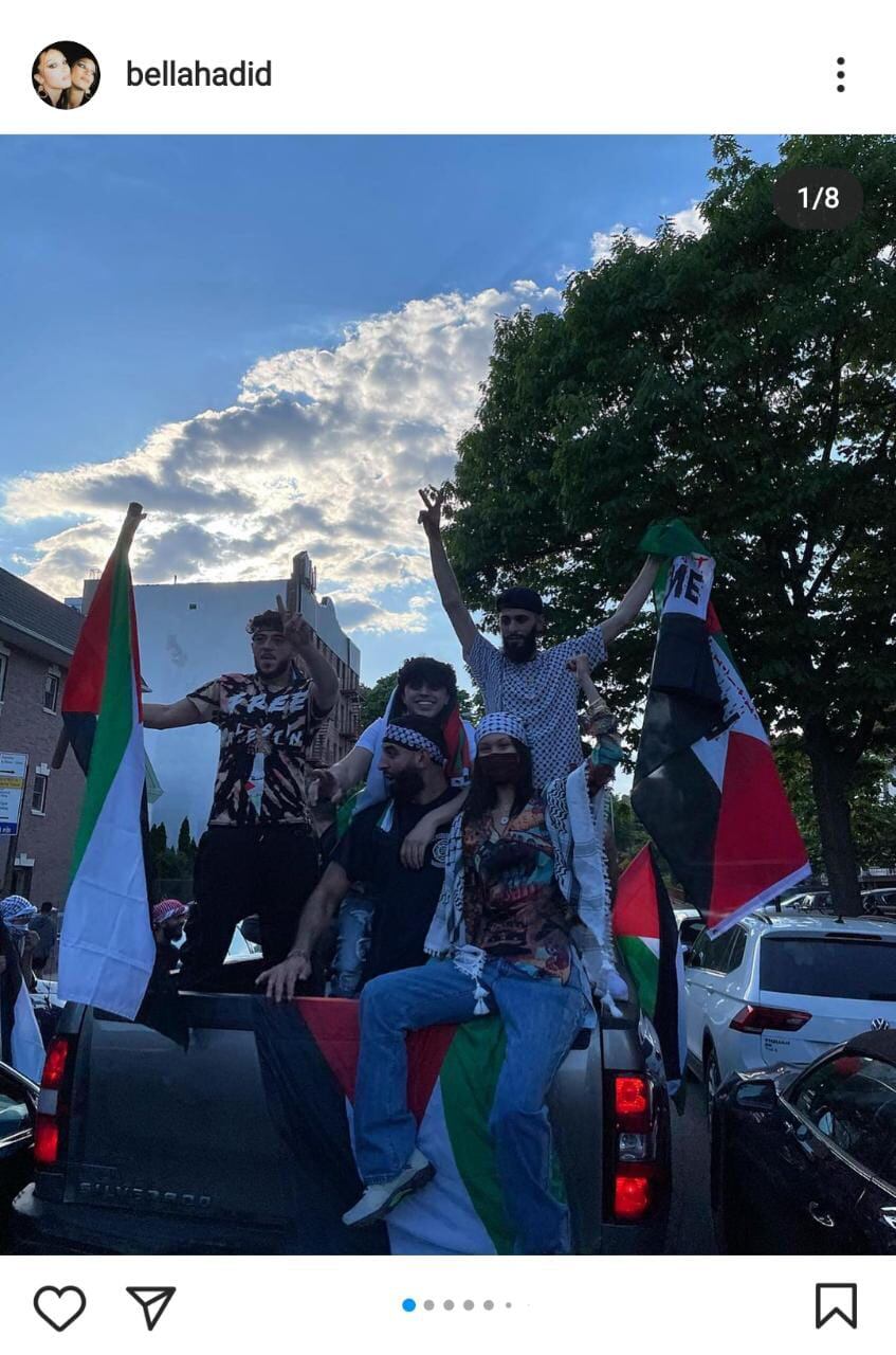 Bella Hadid Palestina