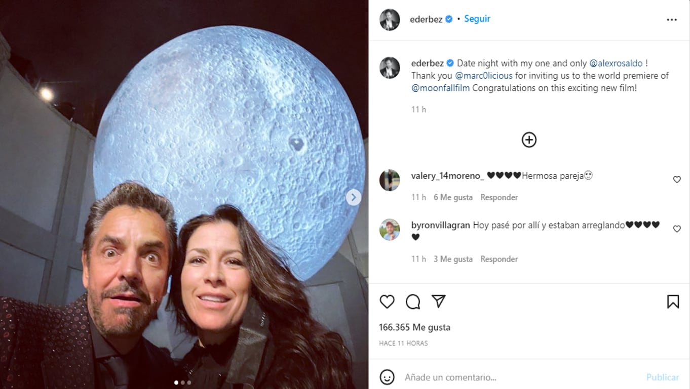 Eugenio Derbez y Alessandra Rosado