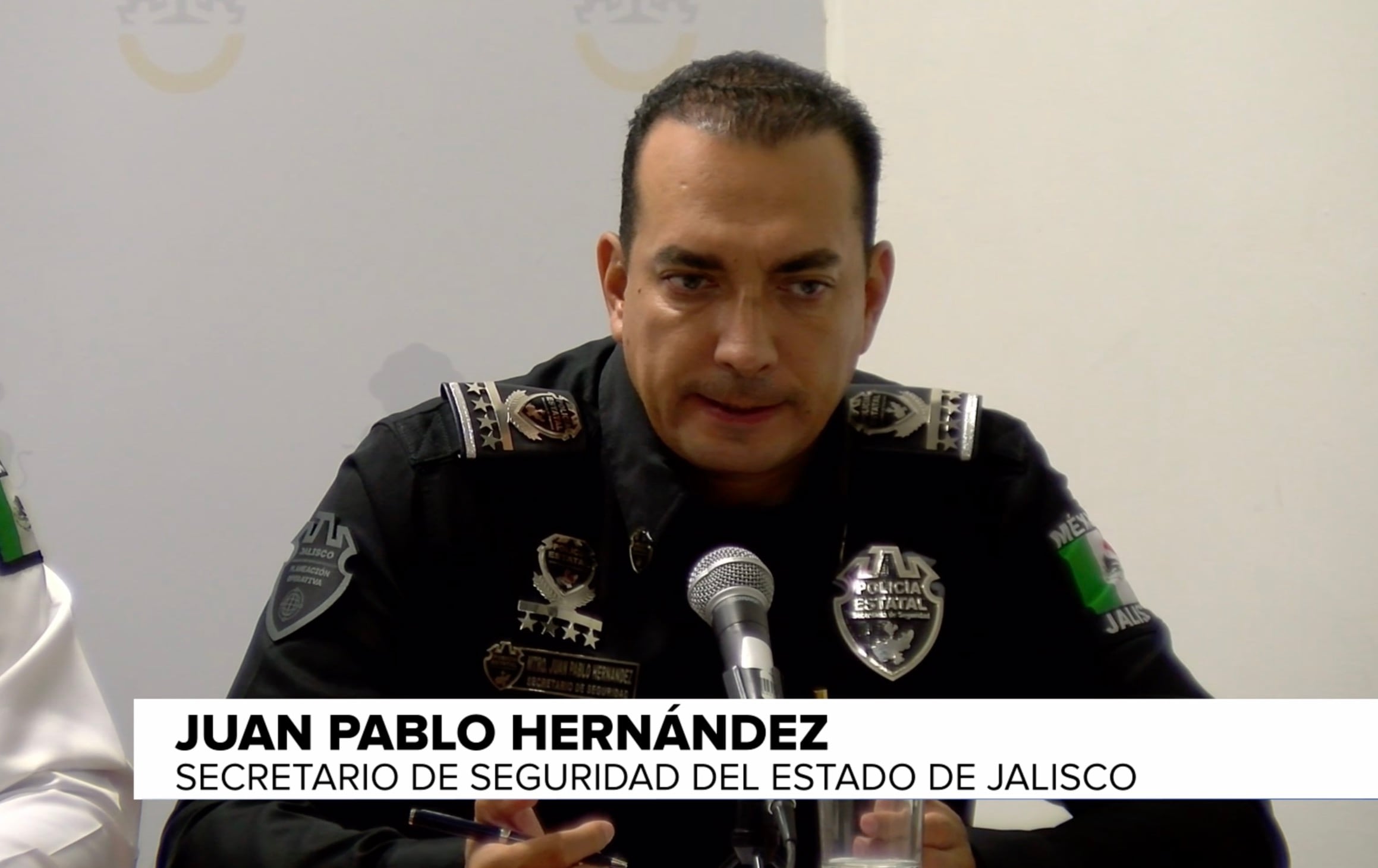 Titular de la Secretaría de Seguridad de Jalisco, Juan Pablo Hernández