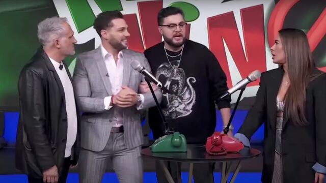 Nicola Porcella en el programa Hoy