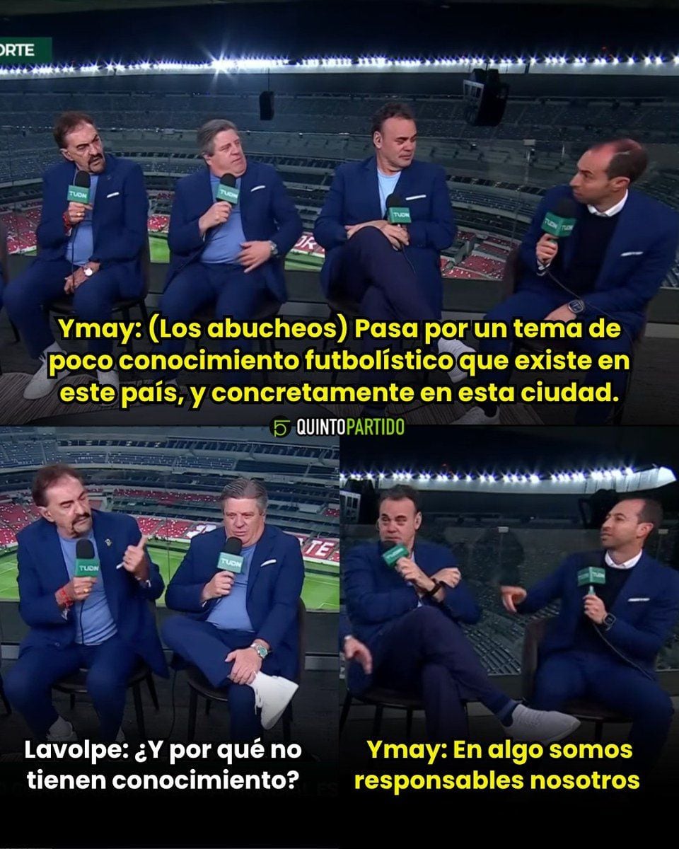 Mauricio Ymay desata polémica por comentarios sobre abucheos en el México vs Portugal.