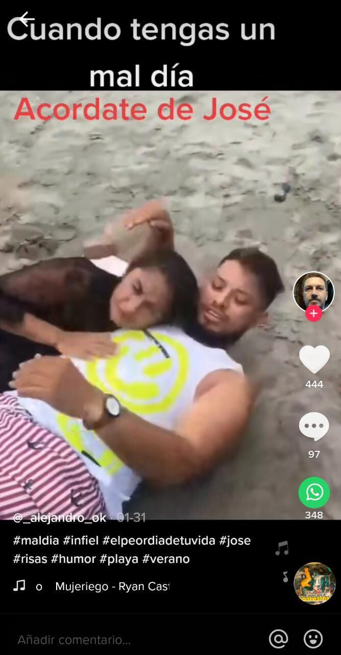 Descubre que su esposo le es infiel