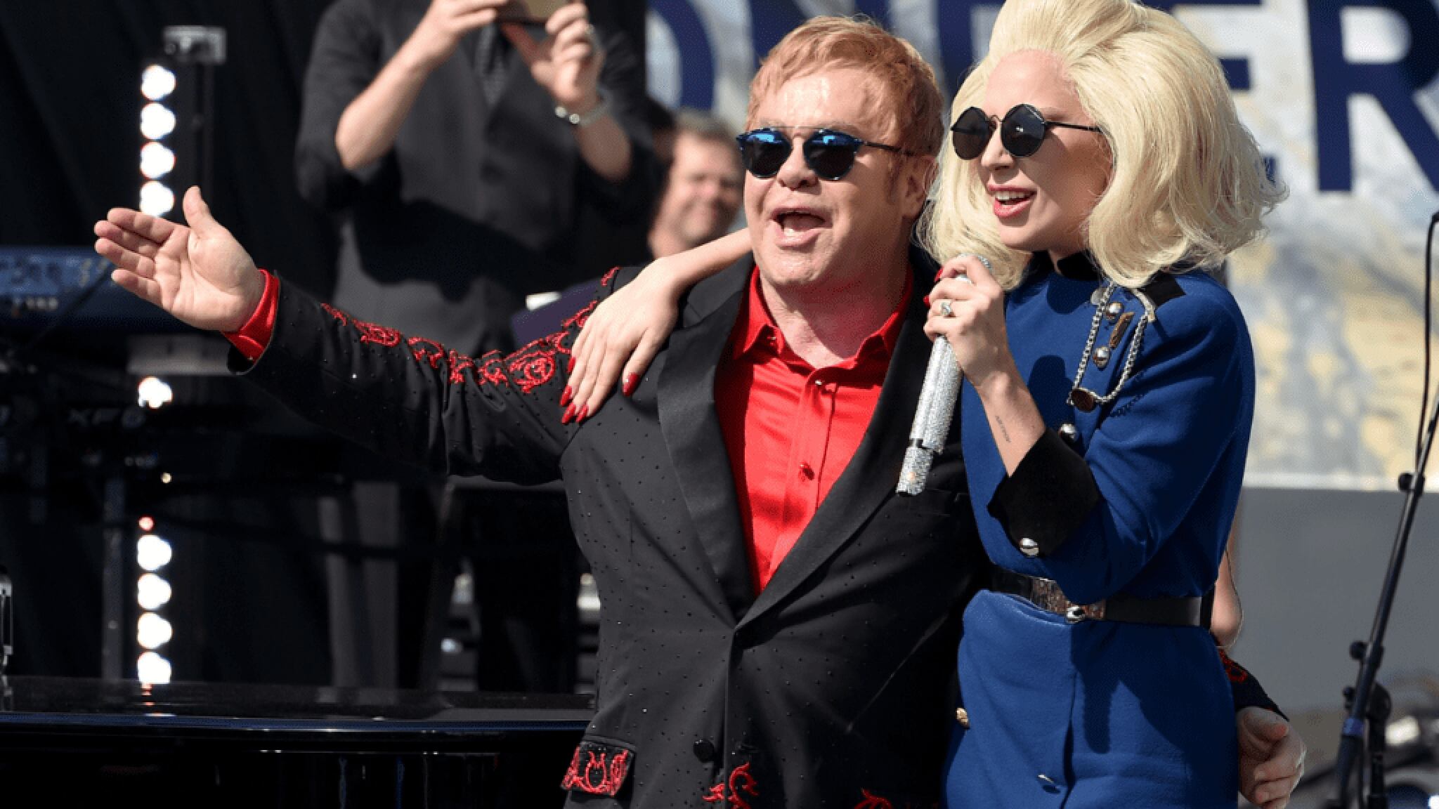 Elton John y Lady Gaga