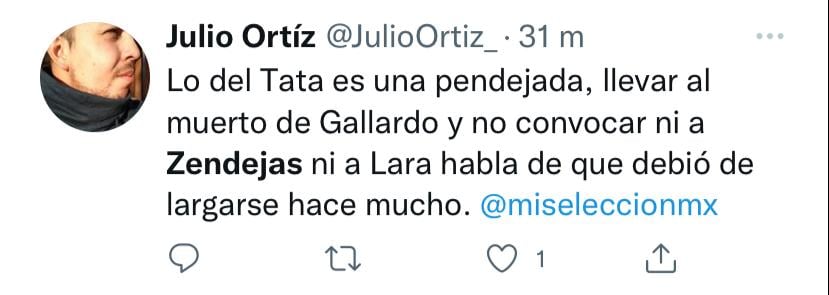 Los fans explotaron por el llamado de Funes Mori y no el de Lara y Zendejas.