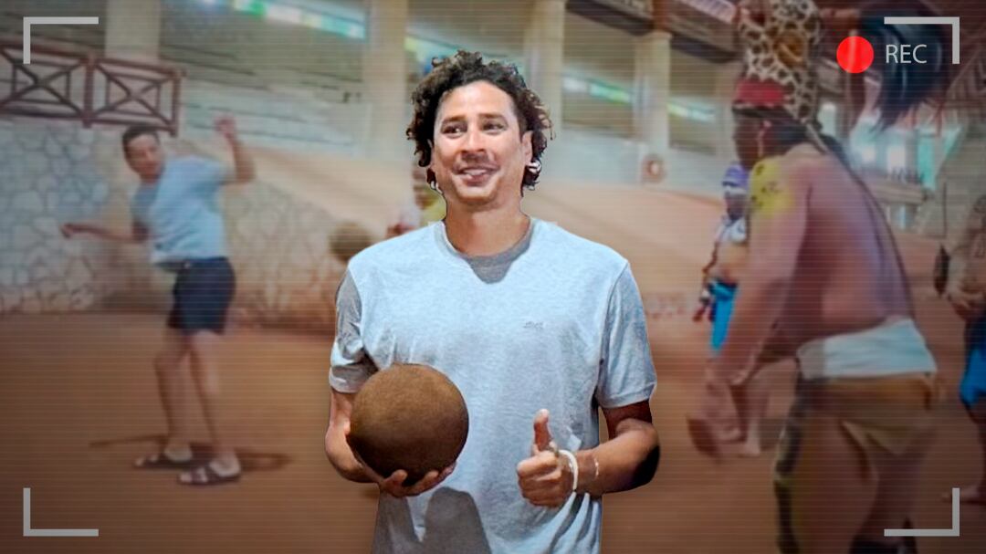El video de Memo Ochoa jugando pelota maya que se hizo viral