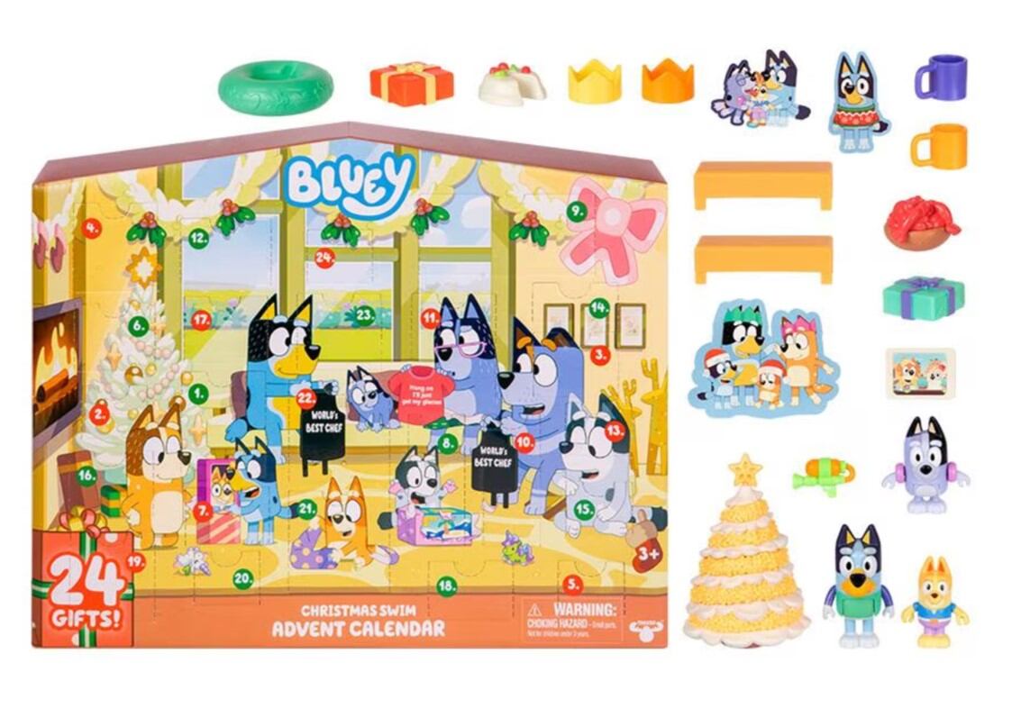 Calendario de Adviento de Bluey en Liverpool