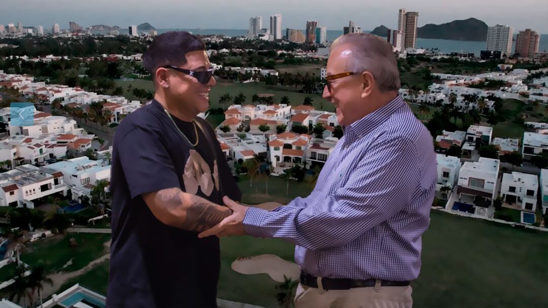 Eduin Caz de Grupo Firme se hará una casota en Mazatlán; hasta el gobernador de Sinaloa le agradeció