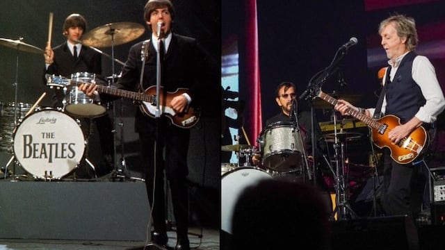 Paul McCartney y Ringo Starr
