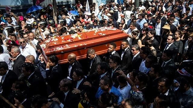 Funeral de expresidente de Perú, Alan García