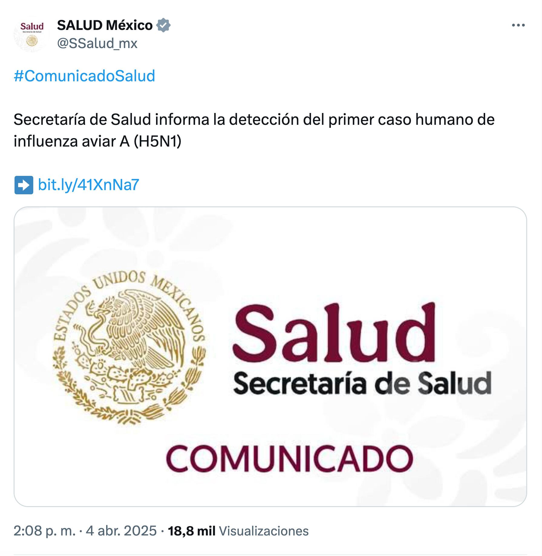 Influenza aviar AH5N1 en México