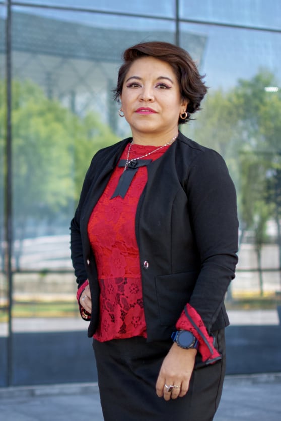 Tanit Guadalupe Serrano, maestra de la BUAP