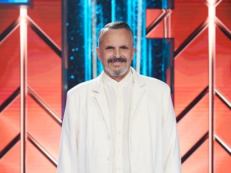 Miguel Bosé, cantante.