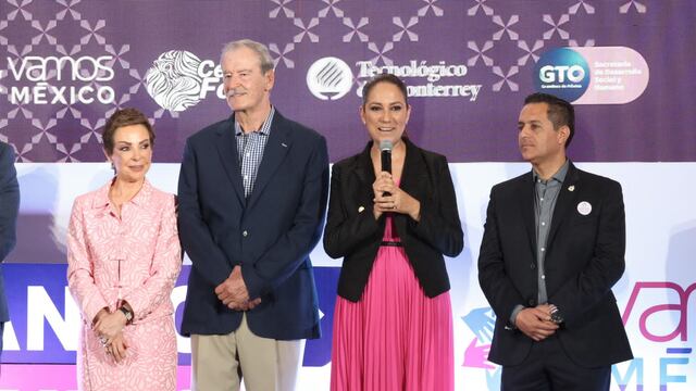 El Presidente del Centro Fox, Vicente Fox Quesada en el 3 Foro Sumando más por México