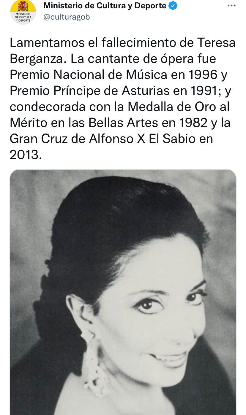Tuit, Teresa Berganza