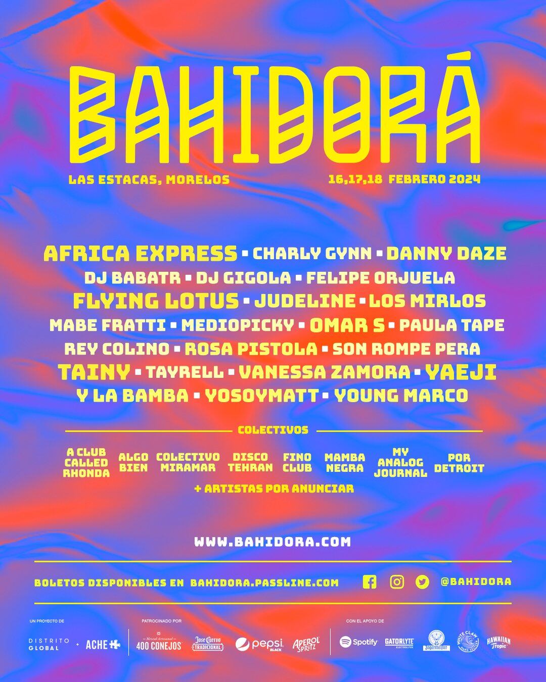 Bahidorá 2024: Precio de boletos, fecha y line up del festival