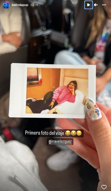 Belinda muestra primer viaje de su jet privado