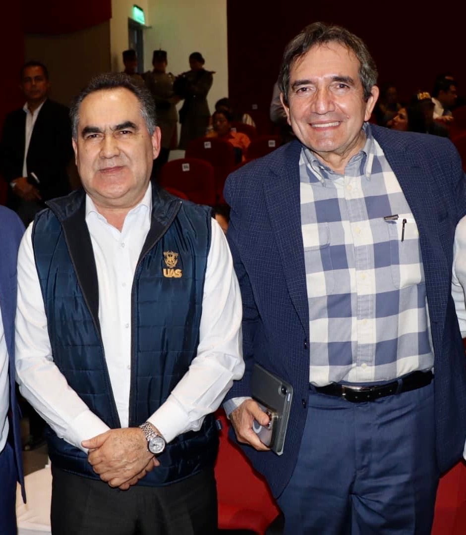 Héctor Melesio Cuén y Jesús Madueña