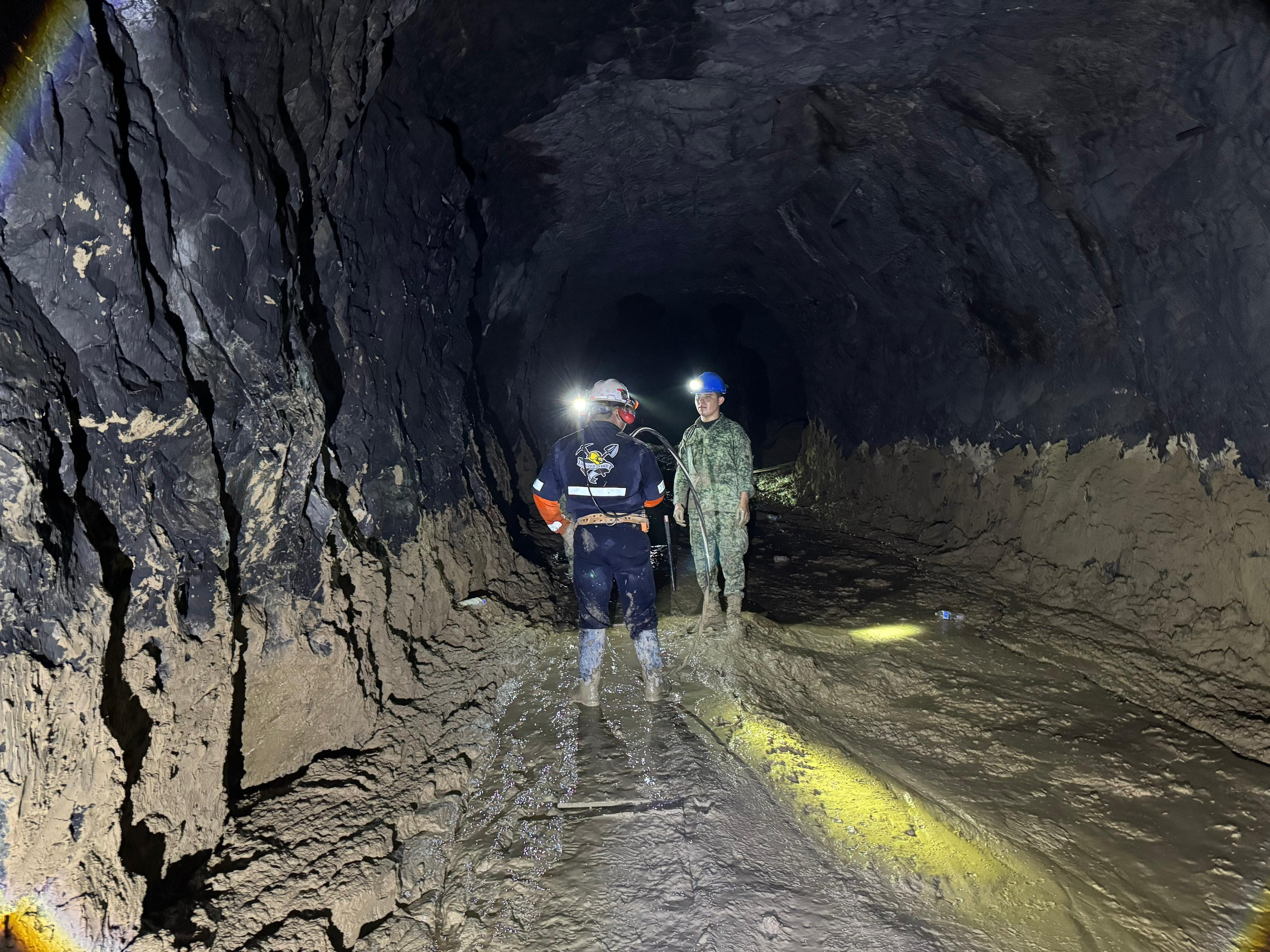 Binomio canino falla en detectar mineros atrapados en mina Santa Fe