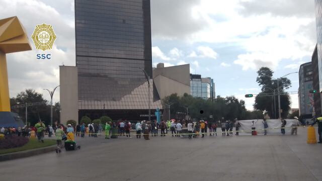 Bloqueo Paseo de la Reforma