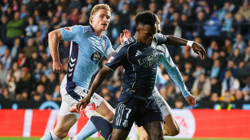 Real Madrid rescata triunfo en Vigo rumbo a la Champions League