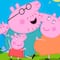 8 dibujos de Papá Cerdito con Peppa Pig y George para colorear por el Día del Padre