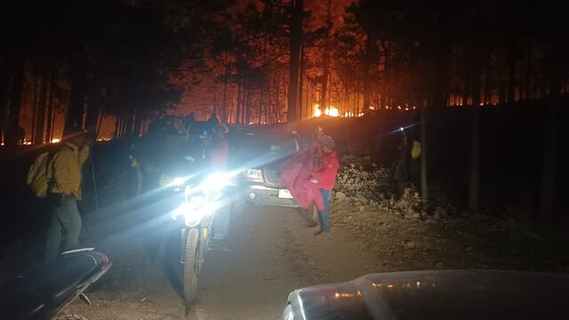 Incendios forestales en la Sierra Tarahumara