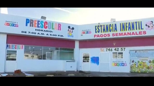 La guardería se ubica en la colonia San Francisco Totimehuacán.