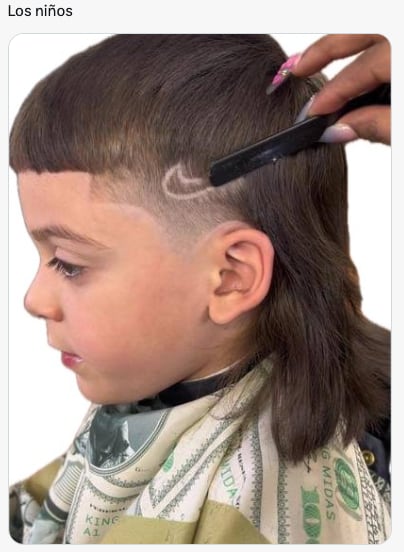 Los memes de Peso Pluma por su nuevo corte de cabello