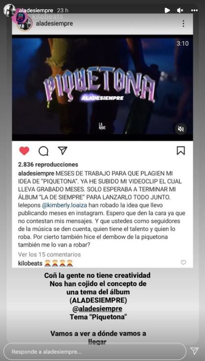Alade Siempre acusa a Lele Pons y Kimberly Loaiza de plagio