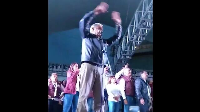 Andrés Manuel López Obrador, candidato de la coalición Juntos Haremos Historia