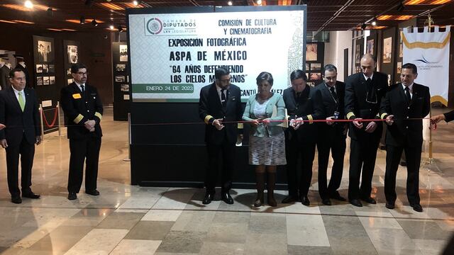exposición fotográfica “64 años defendiendo los cielos mexicanos”