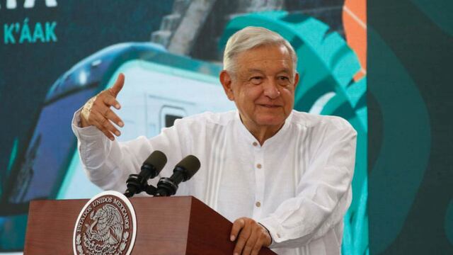 Andrés Manuel López Obrador, presidente de México, encabezó la conferencia matutina desde Campeche