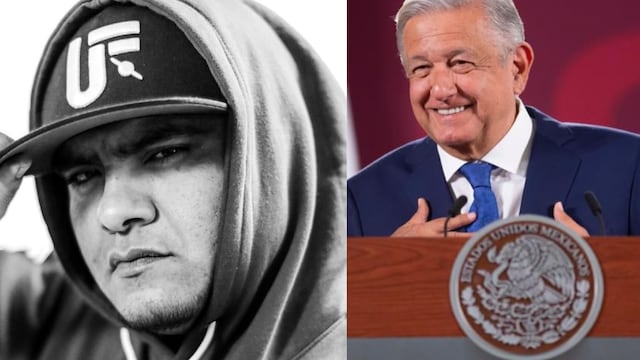 Aczino ofrece su ayuda a AMLO para contestarle a Eminem
