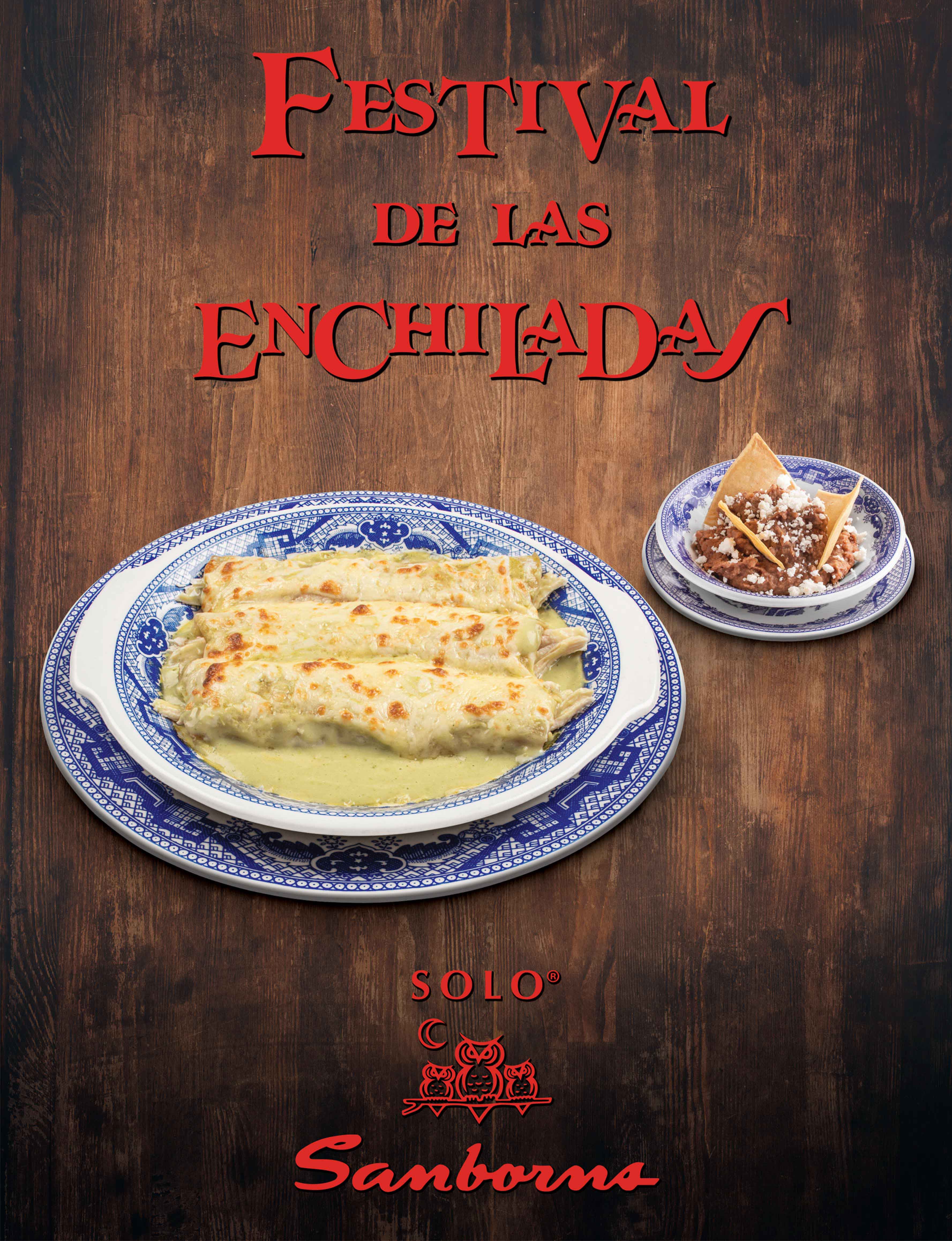 Festival de Enchiladas Sanborns