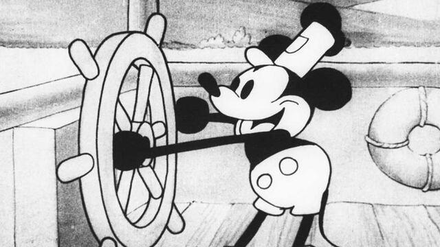 Mickey Mouse en Steamboat Willie