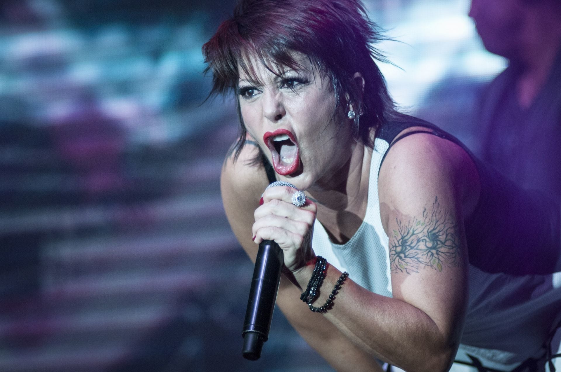 Alejandra Guzmán, cantante.