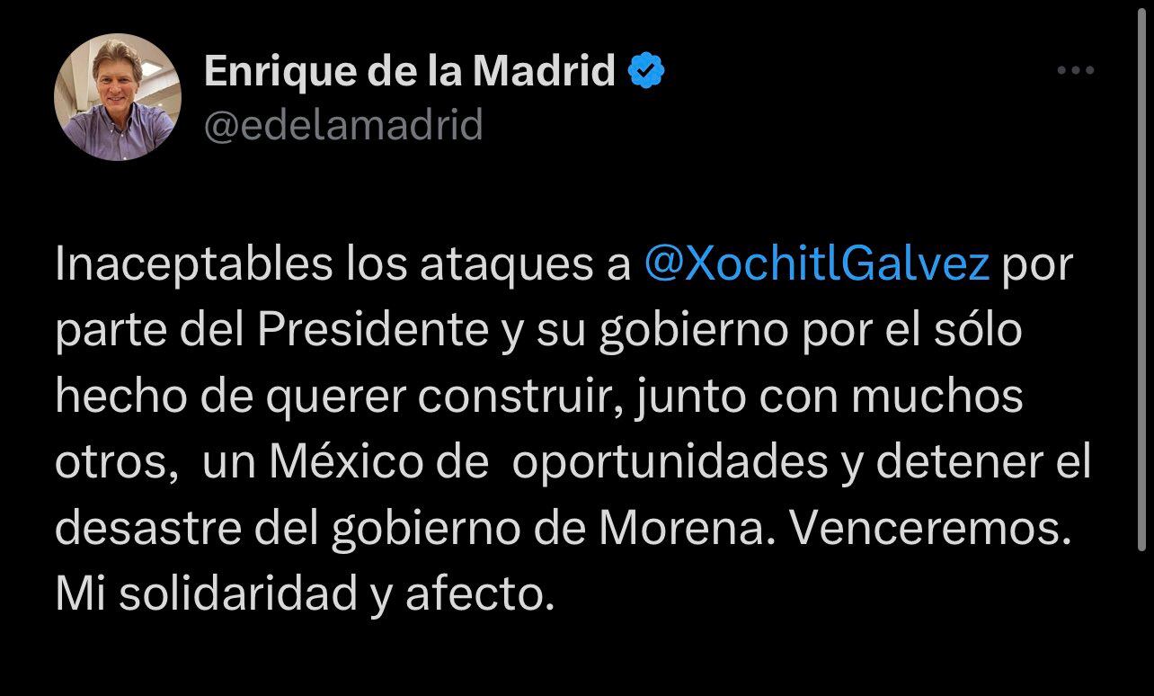 PRI, PAN y PRD se han unido para levantar la voz a favor de Xóchitl Gálvez