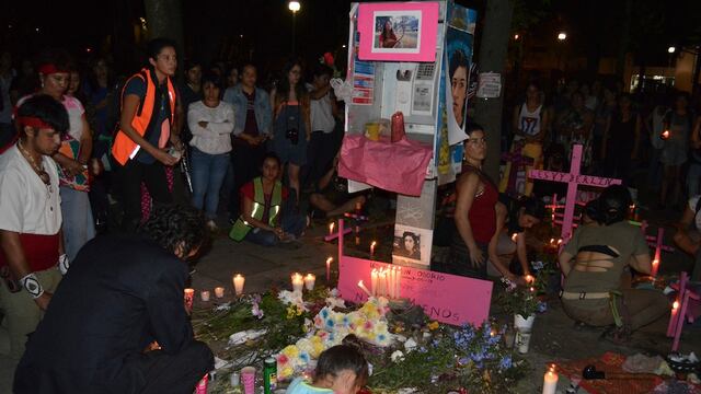 Protesta en CU por muerte de Lesvy Osorio