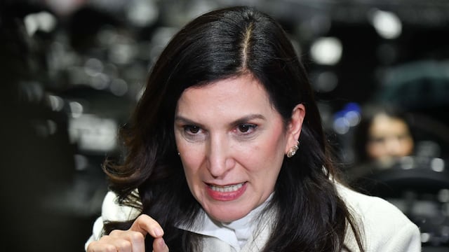 Kenia López Rabadán, presidenta de la mesa directiva de la Cámara de Diputados.