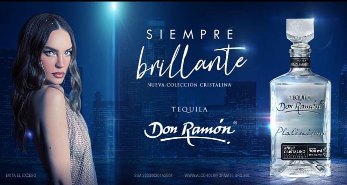 Belinda es el nuevo rostro de tequila Don Ramón