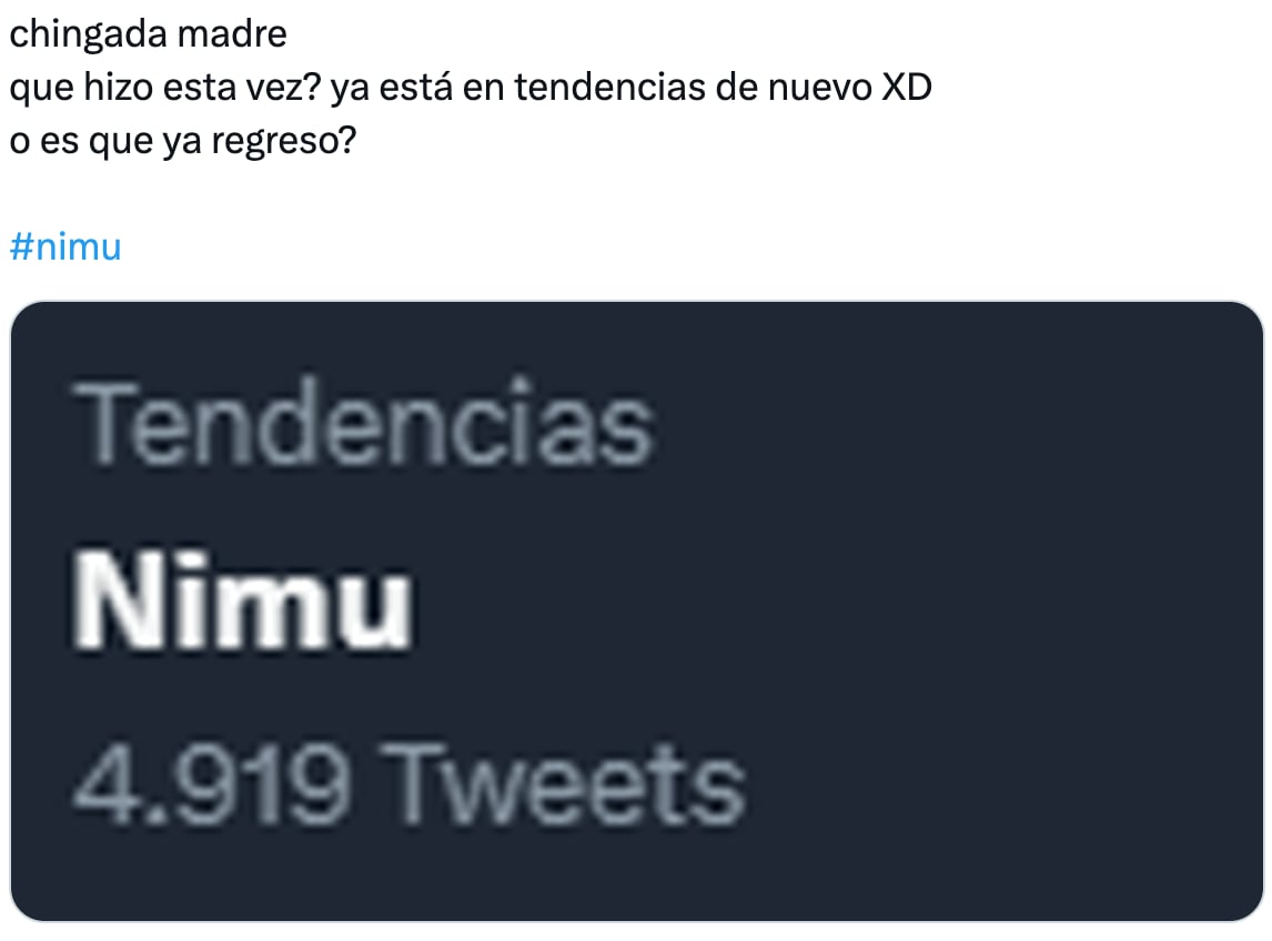 Memes reaccionan a la cancelación de Nimu