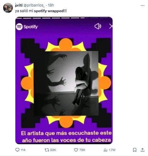 Memes del Spotify Wrapped 2024