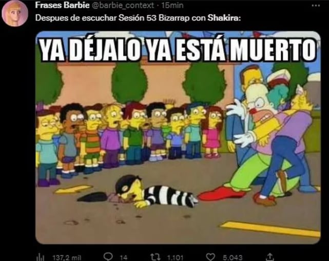 Memes por la nueva canción de Shakira contra Piqué
