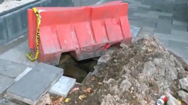 Fuga de agua permanece activa más de 12 horas