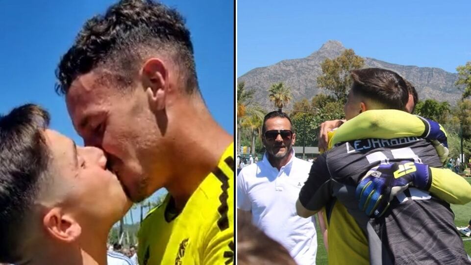 Portero se declara homosexual tras conseguir ascenso; besa a su pareja en pleno partido