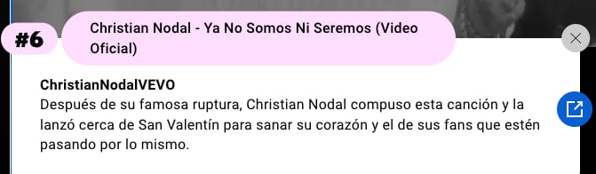 YouTube le recuerda a Christian Nodal que rompió con Belinda