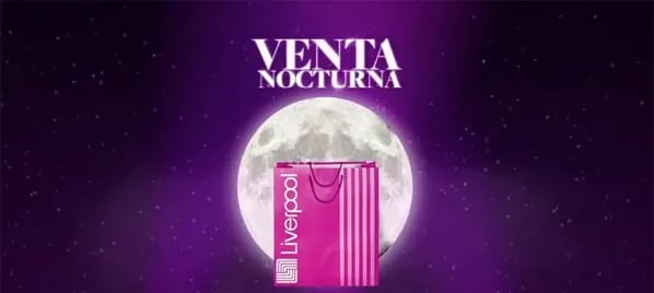 venta nocturna en Liverpool