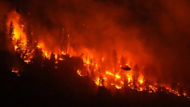 Canadá declara emergencia por incendios en Columbia Británica