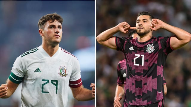 Santiago Giménez y Henry Martín